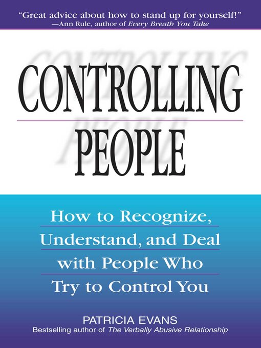 Title details for Controlling People by Patricia Evans - Available